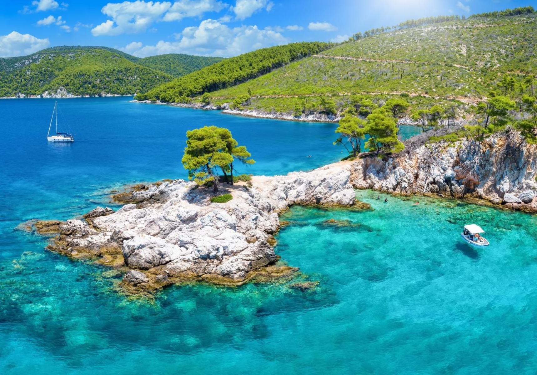 Naiades Superior Apartments In Skopelos With Sea View Close To The Town Eksteriør bilde